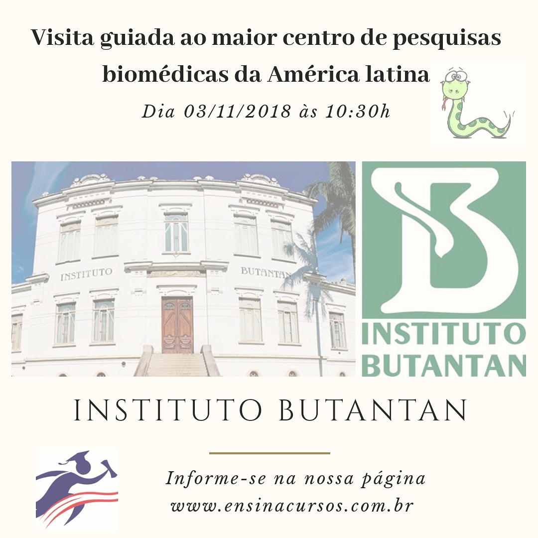 Read more about the article Visita Guiada ao Instituto Butantan